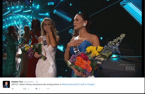 Chân dung MC công bố nhầm kết quả HHHV 2015 - 4