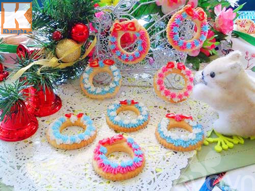 Bánh quy vòng nguyệt quế đẹp lung linh đón Giáng sinh - 10