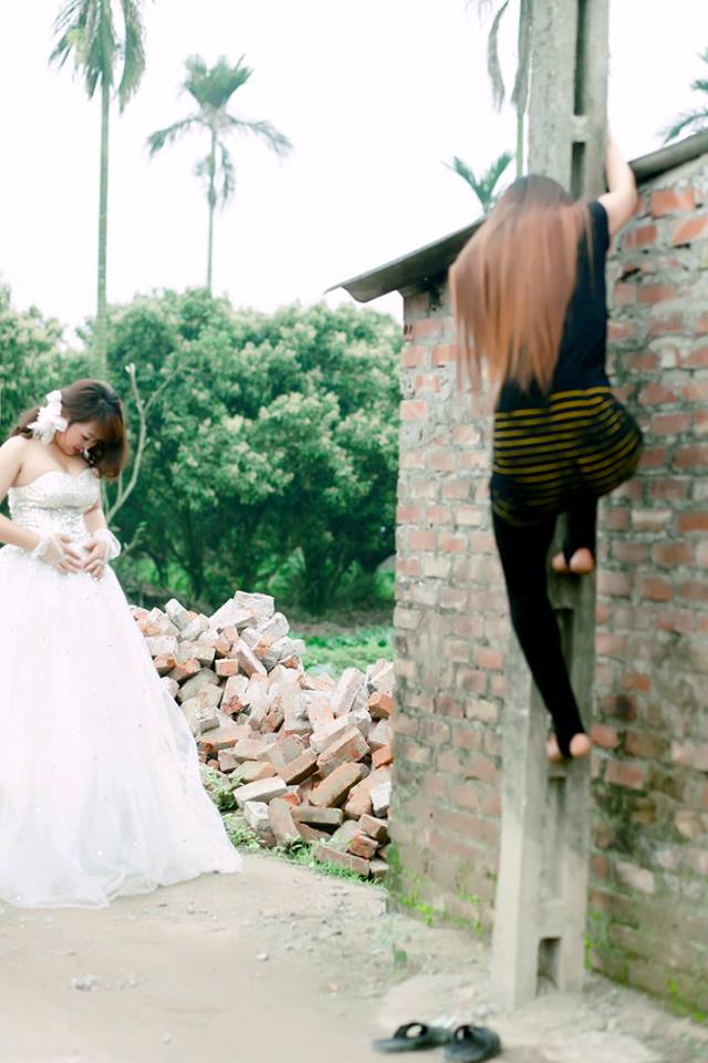 Hậu trường ảnh cưới hài vật vã (Phần 2) - 12