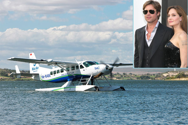 Vợ chồng Brangelina bí mật đến Hà Nội - 1