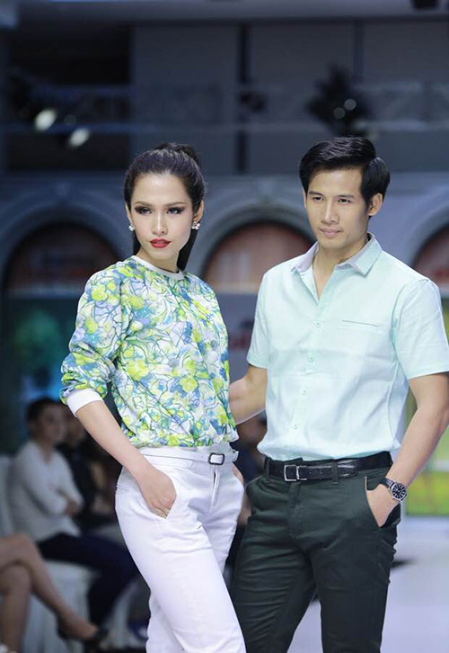 Á hậu Lâm Thùy Anh đẹp cuốn hút trên sân khấu - 8