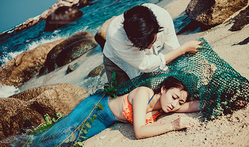 Gặp quot;cô dâu tiên cáquot; trong ảnh cưới gây hiểu lầm nhất năm - 7