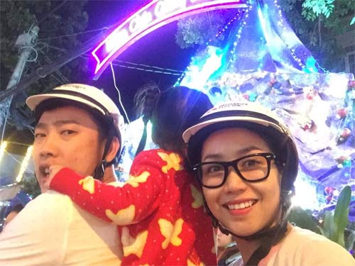 Hai con Hồng Nhung đáng yêu đón Giáng sinh - 15