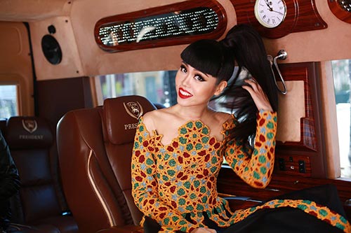Jessica Minh Anh, Trương Thị May ấn tượng trên thảm đỏ - 2