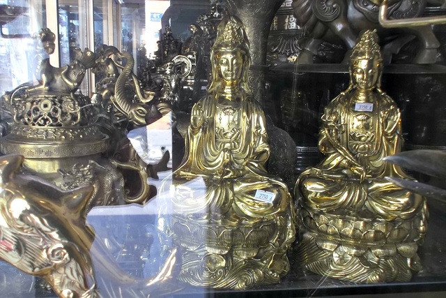 Làng nghề đúc lư đồng đỏ lửa đón Tết về - 9