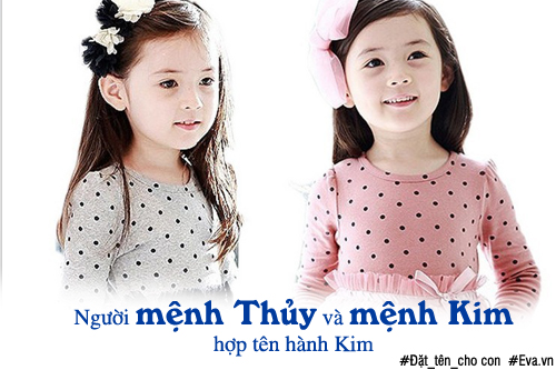 Đặt tên cho con gái hợp mệnh theo Ngũ hành - 2