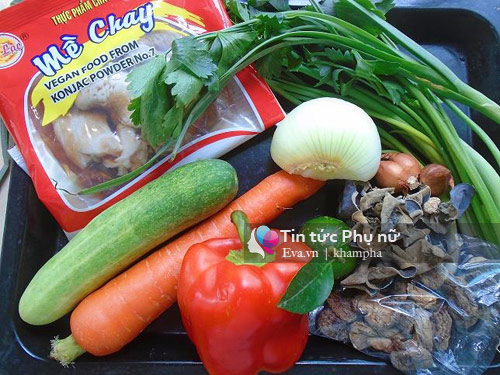 Mề chay xào thập cẩm cho ngày Rằm - 1