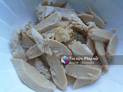 Mề chay xào thập cẩm cho ngày Rằm - 2