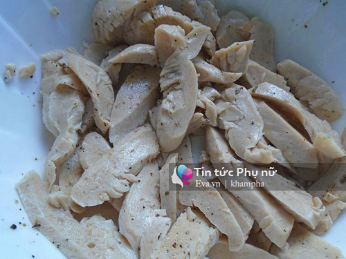 Mề chay xào thập cẩm cho ngày Rằm - 3