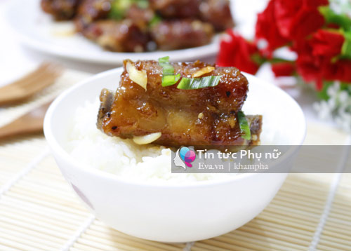Sườn rim mắm tỏi quot;đánh bayquot; nồi cơm nhà bạn - 6