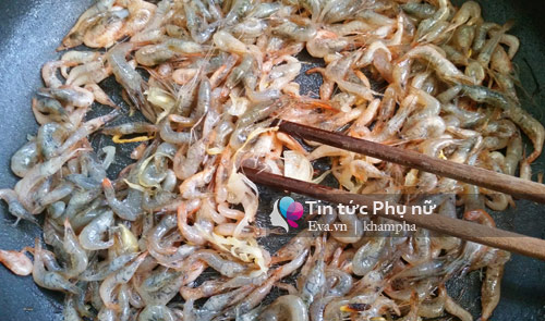 Tép rang lá chanh cho ngày mát trời - 4