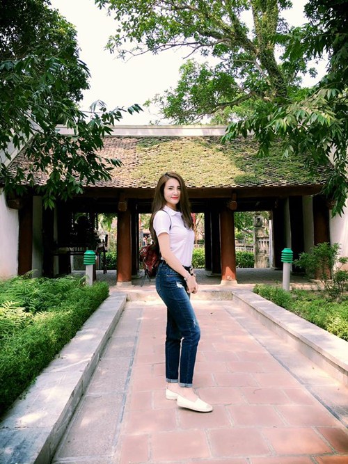 Không thể nhận ra đây là em gái Công Vinh ngày nào - 3