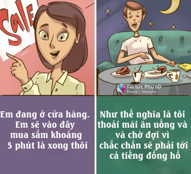 Sự thật hài hước: Đàn bà nói một đằng, đàn ông hiểu một nẻo - 5
