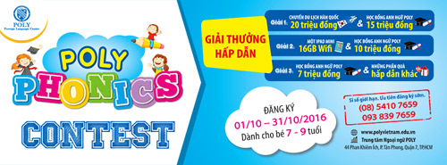 POLY Phonics Contest – Sân chơi của bé, tự hào của mẹ - 1
