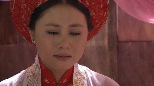 Vân Trang bụng bầu lênh đênh trên ghe trong quot;Dòng nhớquot; - 3