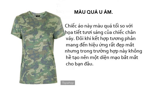 Thử tài phối đồ: Mẫu áo nào có thể kết đôi cùng chiếc chân váy này? - 1