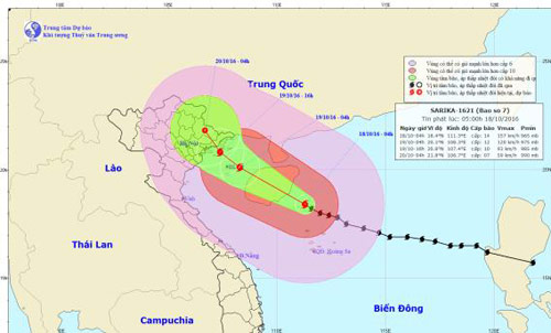 Bão chồng bão: Siêu bão Hải Mã nối đuôi bão số 7 tiến vào biển Đông - 1