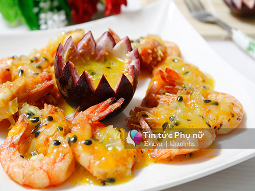 Tôm sốt chanh dây ai thấy cũng thèm - 8