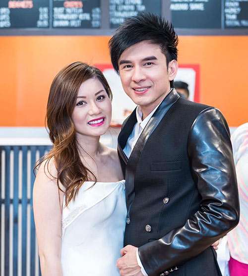 Vợ Đan Trường khoe bụng bầu những tháng giữa thai kỳ - 3