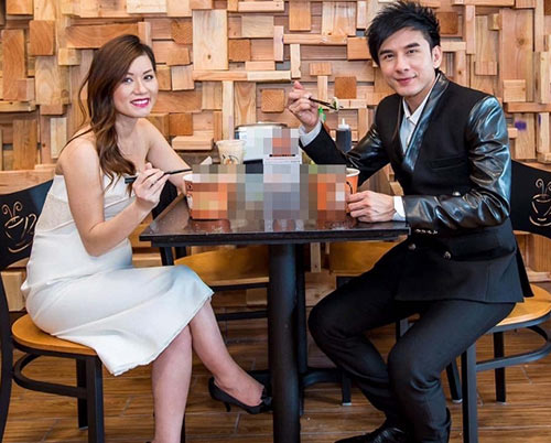 Vợ Đan Trường khoe bụng bầu những tháng giữa thai kỳ - 2