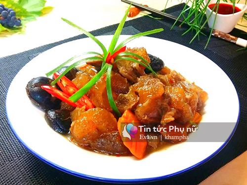 Gân bò hầm nấm hương thơm ngon tuyệt đỉnh - 7