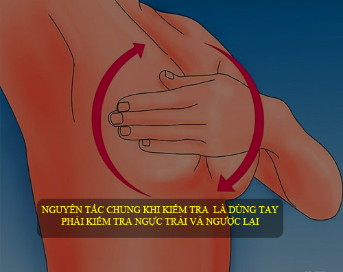 5 bước đơn giản chị em nào cũng thực hiện được để phát hiện ung thư vú - 5