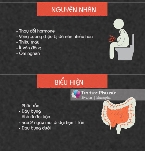 Mẹ bầu bị táo bón nặng mức nào, áp dụng đúng 3 cách này bệnh sẽ khỏi - 2