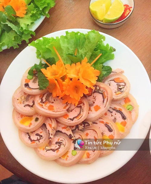 Giò bì hoa không chỉ ngon mà còn đẹp mắt - 7