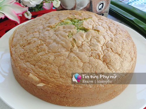 Bánh bò lá dứa béo ngậy, dai ngon - 8