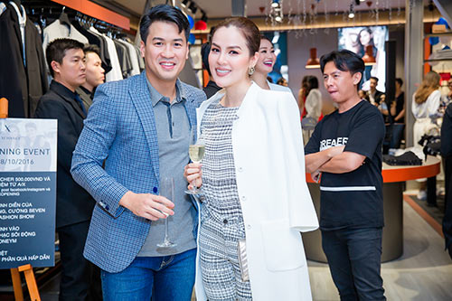 Em chồng Hà Tăng điển trai hút hồn bên Á hậu Phương Lê, Khánh My - 1