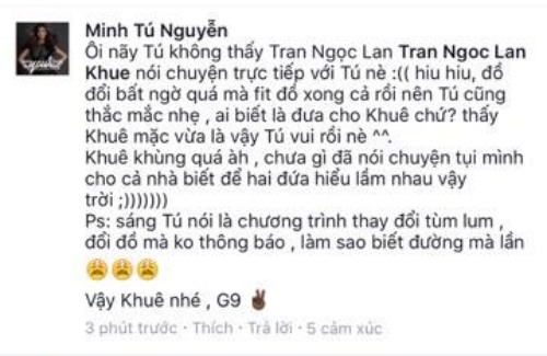 Cuộc chiến chèn ép đổi đồ giữa Lan Khuê và Minh Tú ồn ào nhất MXH hôm nay - 6