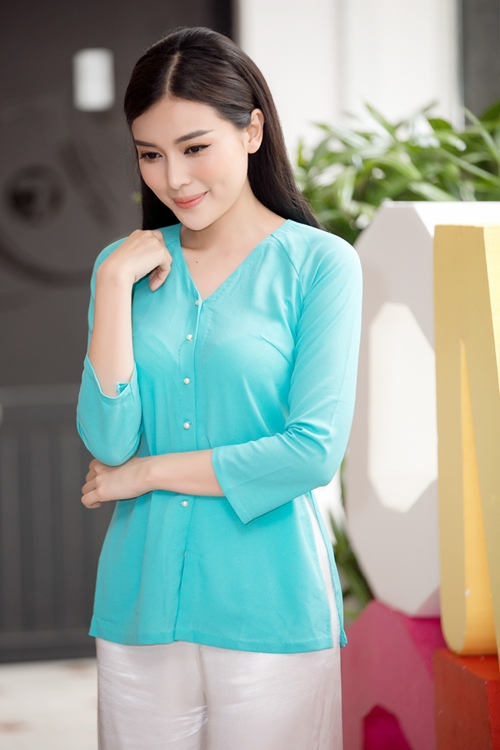 Cao Thái Hà làm vợ Nhan Phúc Vinh trong dự án phim mới - 9