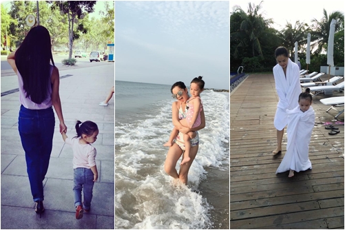 Con gái Phạm Quỳnh Anh - Quang Huy: 4 năm khôn lớn của cô bé quot;bà giàquot; đáng yêu - 17