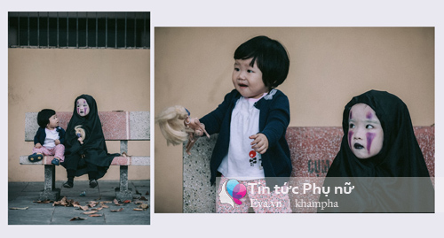 Không thua kém, Việt Nam ngay lập tức cũng có “Vô Diện” phiên bản nhí - 5