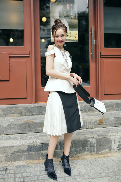 Con gái Sài Gòn hãy học cách mặc đồ thu đông như nàng Cám Lan Ngọc - 11