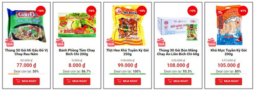 Đắm chìm trong ngôi nhà thực phẩm Tiki – giảm giá đến 50% - 3