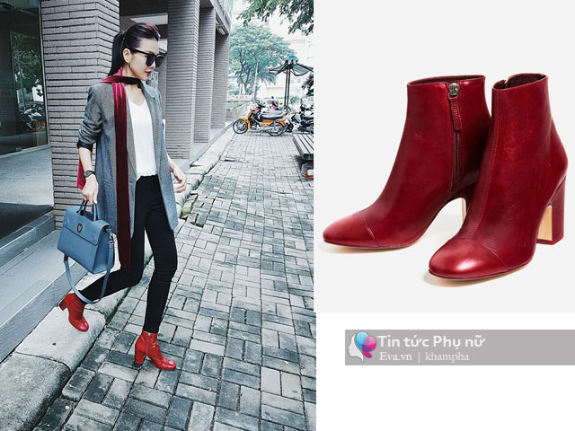 Bóc giá đôi bốt đỏ tuyệt đẹp đang hot nhất lúc này của Thanh Hằng - 3