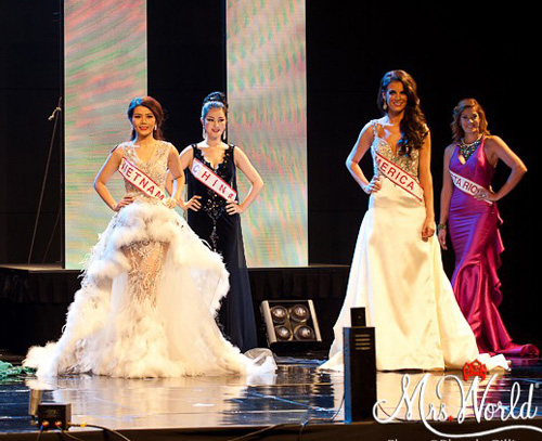 Đại diện Việt Nam lọt Top 5 Hoa hậu Qúy bà Thế giới 2016 - 3