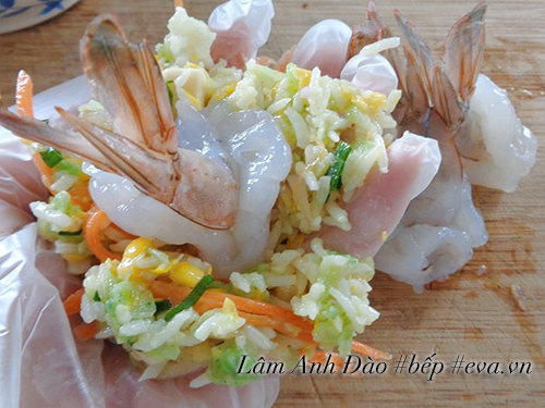 Ngô cốm bọc tôm chiên giòn ngon, chỉ nhìn thấy thôi đã thèm - 7