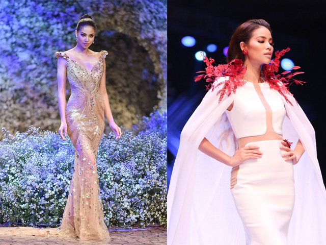 Chấm điểm trình catwalk của loạt hoa hậu Việt khi tấn công sàn diễn - 13