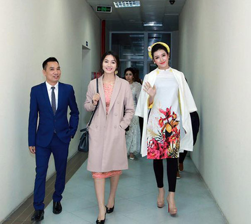 Huyền My, Lương Giang hội ngộ trên hàng ghế giám khảo - 1