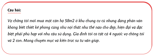 Gia đình 4 người sống thoải mái trong căn nhà rộng 58m2 - 1
