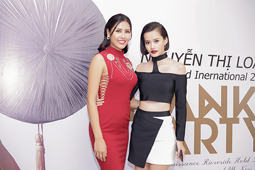 Mai Ngô xinh đẹp bất ngờ khi đến chúc mừng Nguyễn Thị Loan - 5