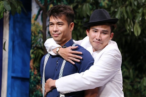 Ơn giời tập 2: Việt Trinh dùng gậy gỗ phang vào đầu Trường Giang - 15