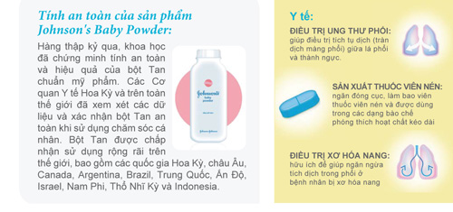 Tính an toàn của bột Tan - 2
