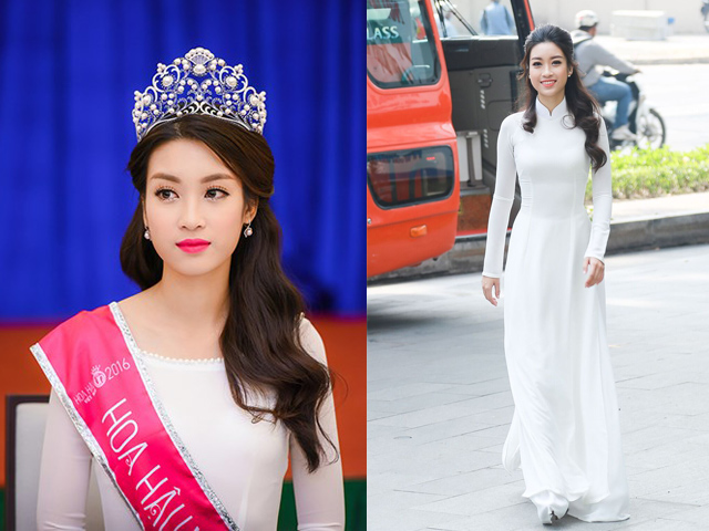 Chẳng cần đồ hiệu, Phạm Hương và Kỳ Duyên vẫn đẹp thoát tục với áo dài trắng - 7