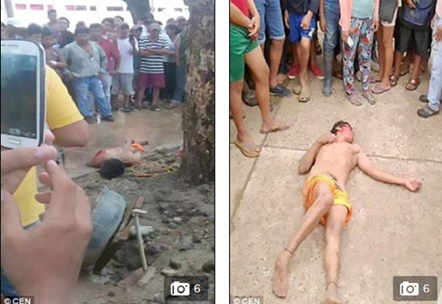 Nghi phạm xâm hại bé 4 tuổi ở Bolivia bị cướp ngục, treo cổ lên cây - 5