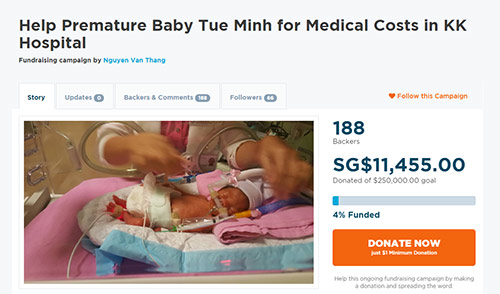 Bố Việt lên mạng cầu cứu 4 tỷ cứu con sinh non bất ngờ tại Singapore - 2