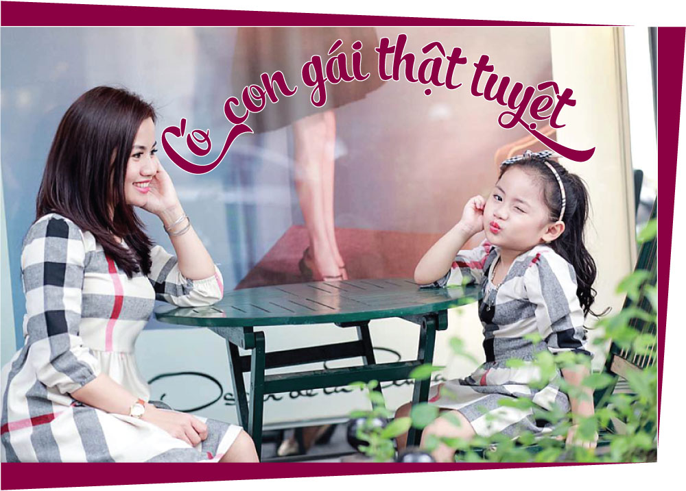 Giữa mùa đông, 2 mẹ con Hà Thành vẫn vô tư diện đồ hè ngọt ngào mát mẻ - 1