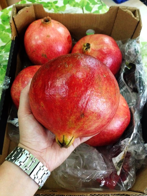 Lựu khổng lồ, giá cao ngất vẫn hút khách mua - 1